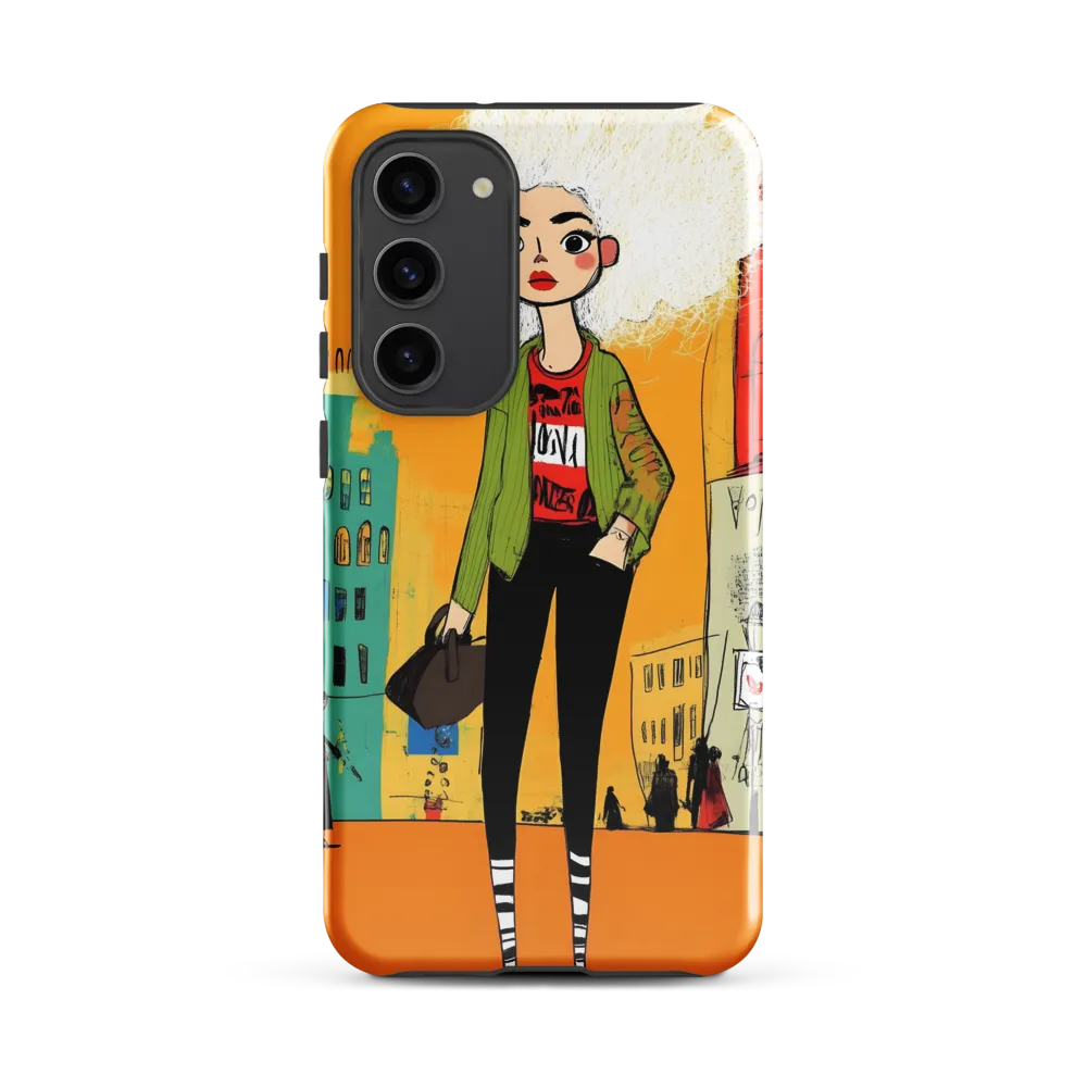 Urban Confidence | Phone Case |  S23 Plus | Tough Case | Glossy