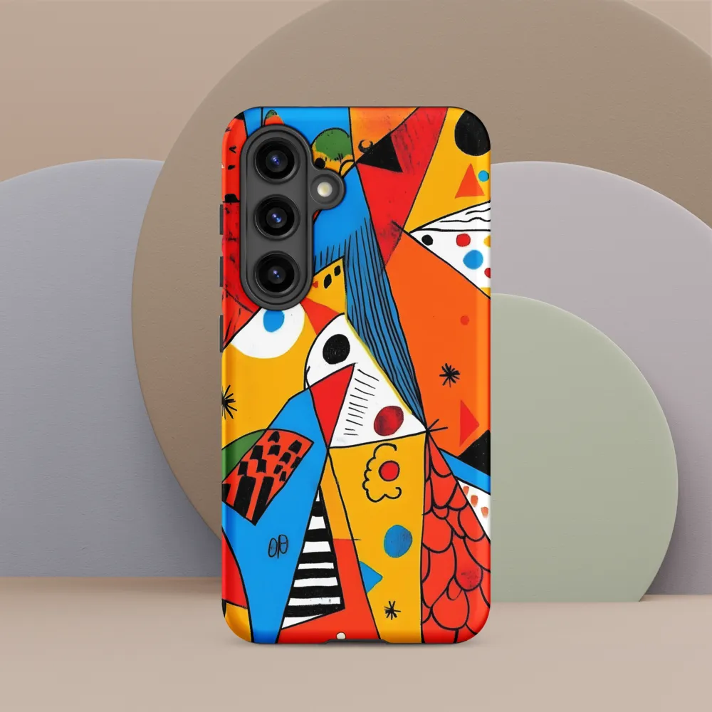Geometric Playground: A Colorful Journey Through Abstract Landscapes