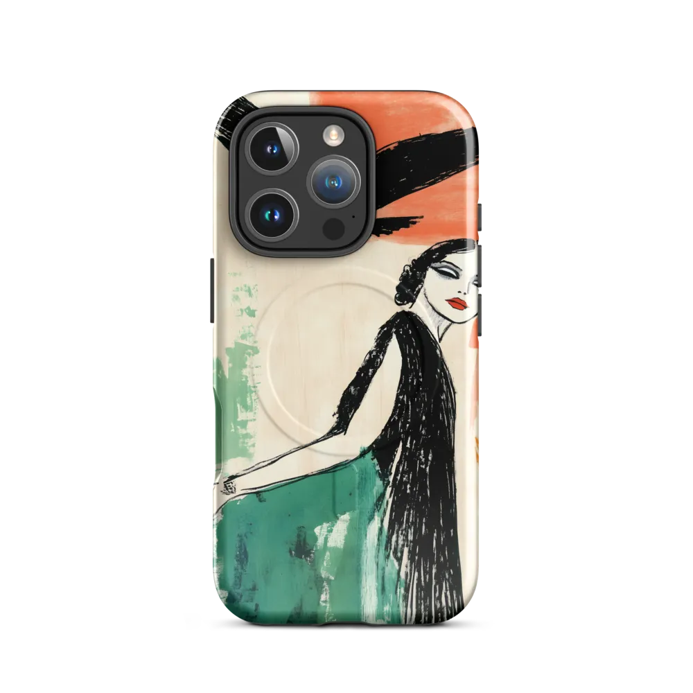 Elegance in Flight | Phone Case |  16 Pro | MagSafe® Tough Case | Glossy