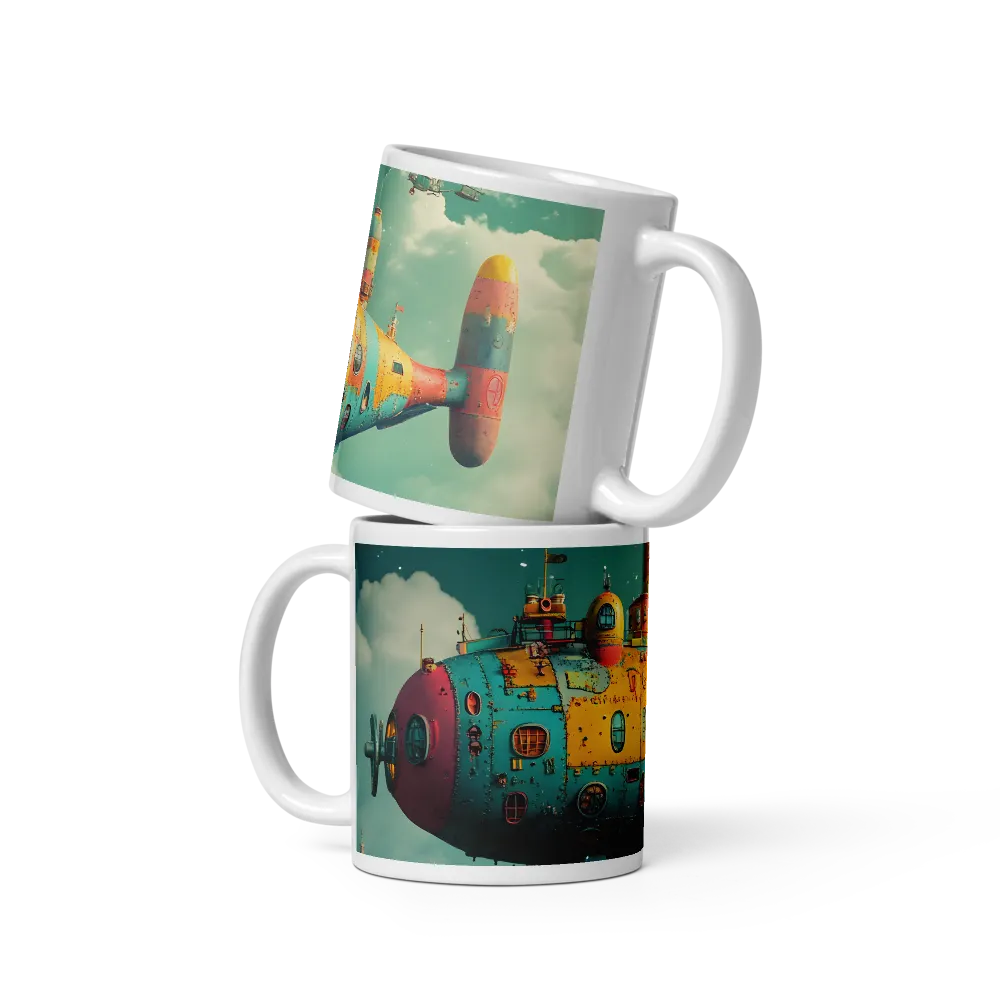 Submerged Dreams: A Whimsical Voyage | Mugs | Multiple Sizes & Colors