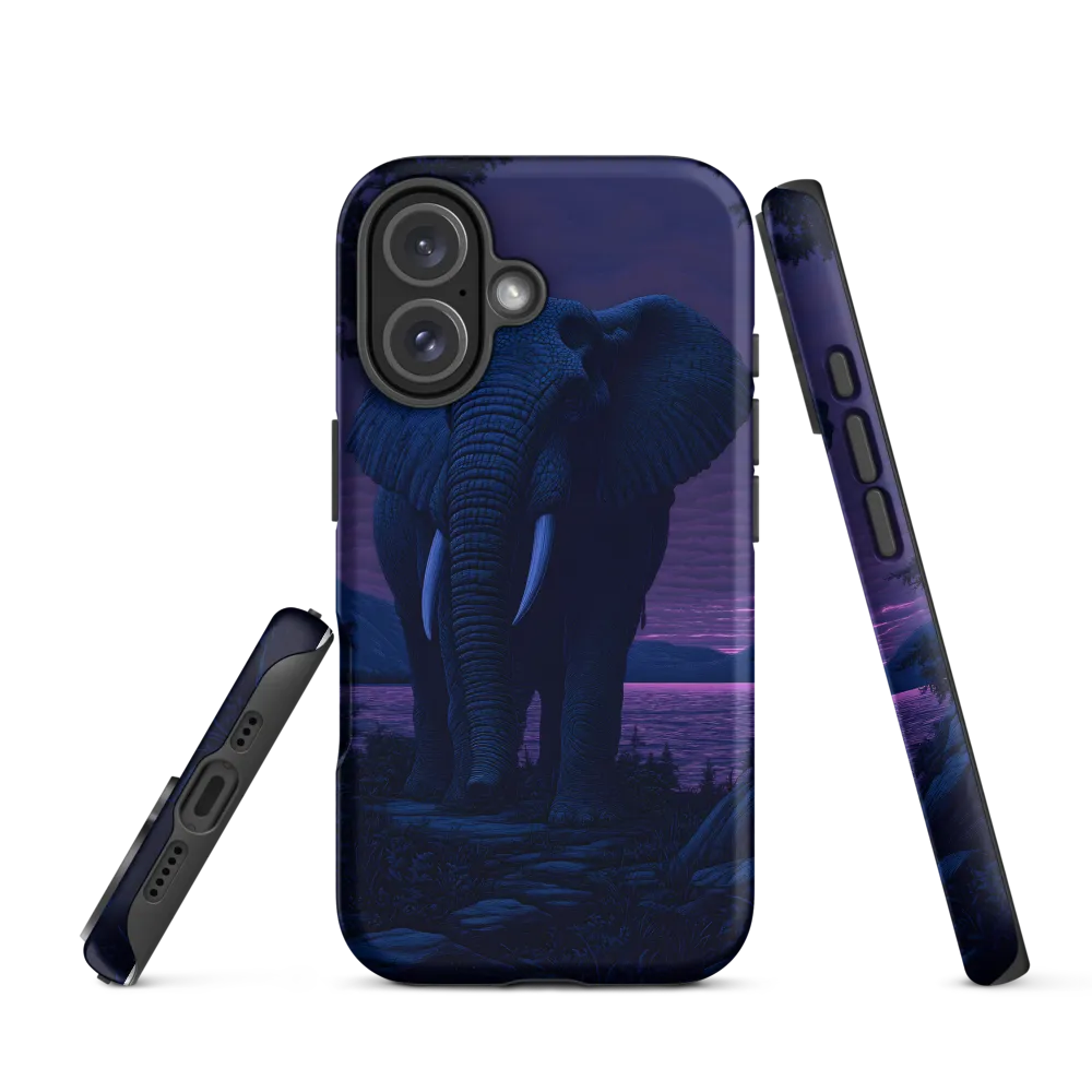 Majestic Twilight: The Guardian of the Night | Phone Case