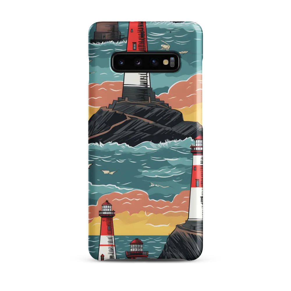 Lighthouses in a Whimsical Ocean