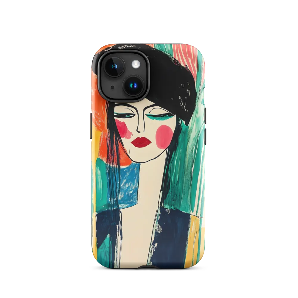 Portrait of Confidence | Phone Case |  15 | Tough Case | Glossy