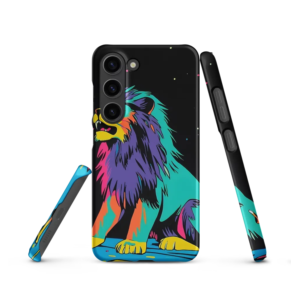 Roaring Colors: The Neon Lion