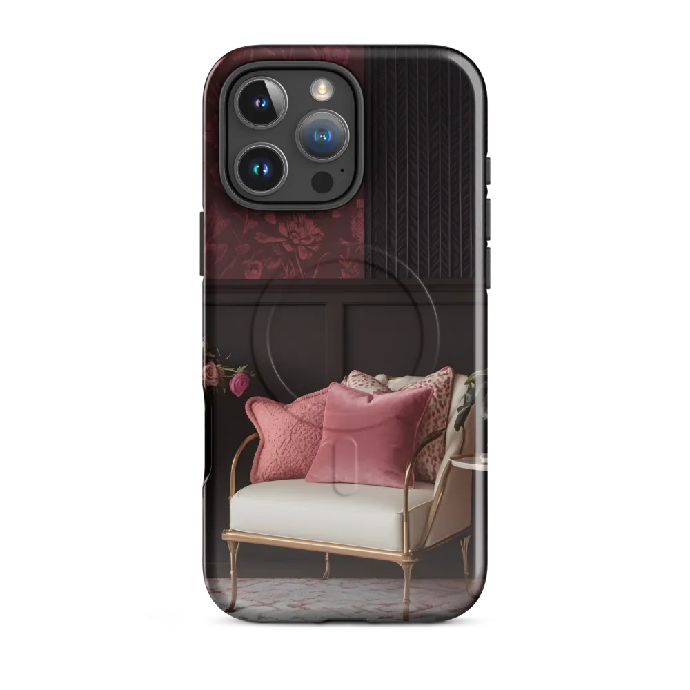 Elegance in Contrast: A Modern Interior Design | Phone Case |  16 Pro Max | MagSafe® Tough Case | Glossy