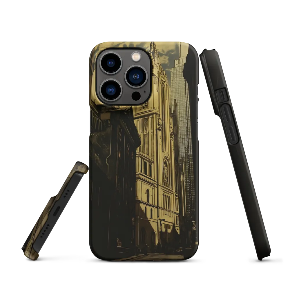 Nostalgic Urban Echoes | Phone Case |  13 Pro | Snap Case | Matte