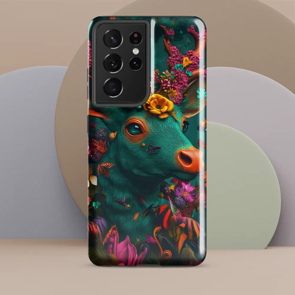 Whimsical Blossoms of the Enchanted Forest | Phone Case |  S21 Ultra | Tough Case | Glossy