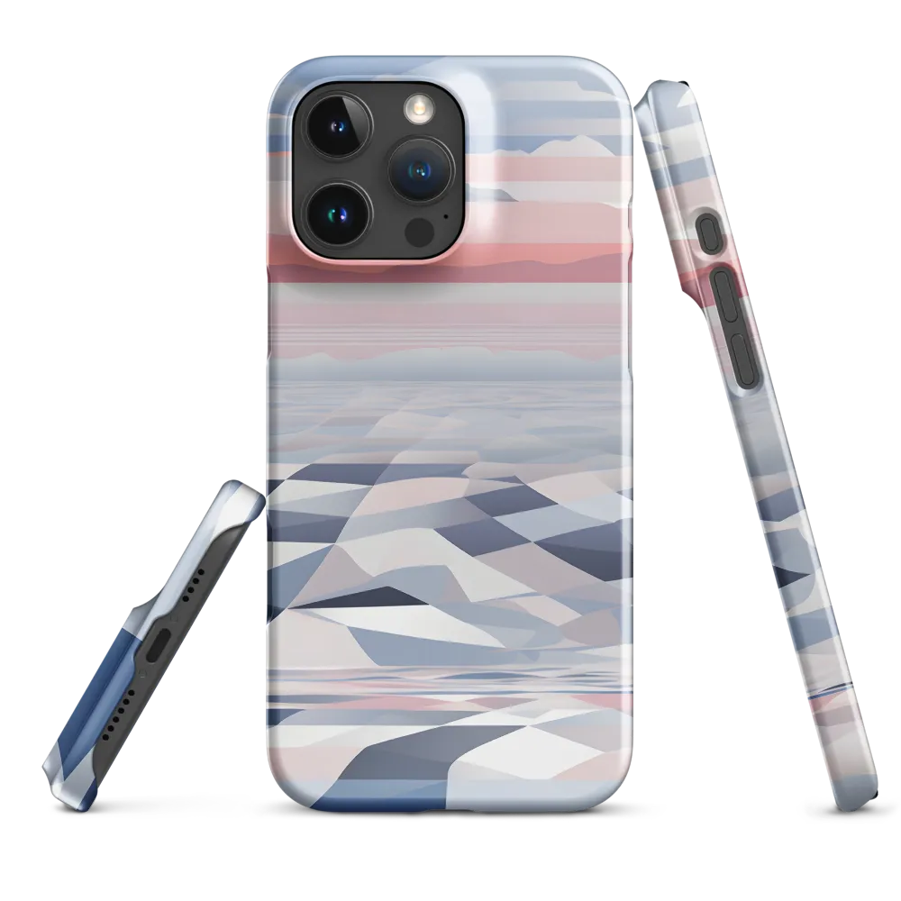 Serenity in Abstraction | Phone Case |  16 Pro Max | Snap Case | Glossy
