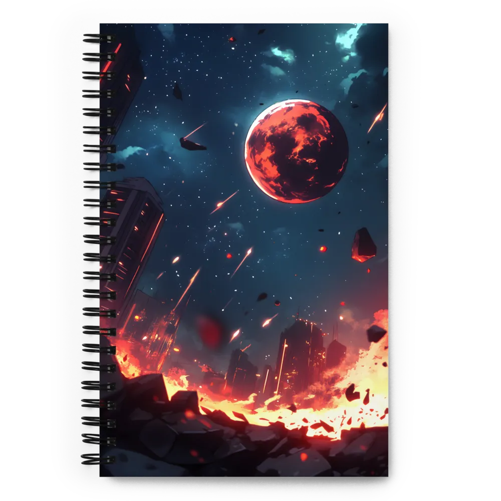 Celestial Catastrophe | Spiral Notebook