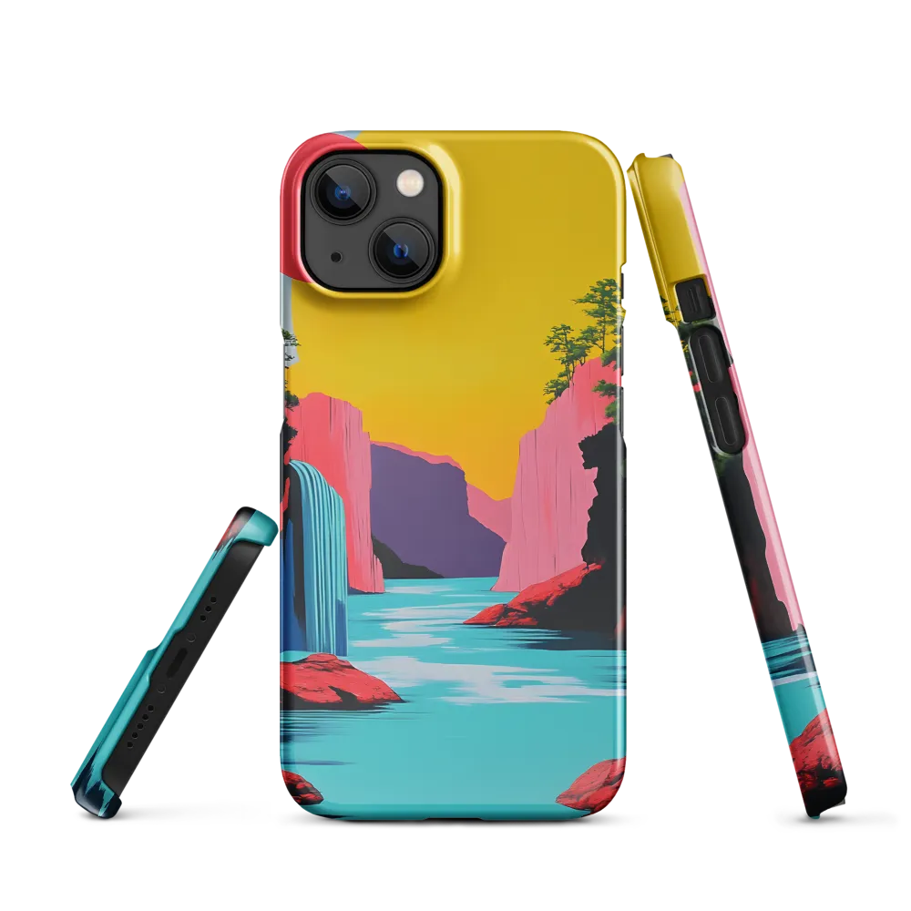 Dreamscape of Pink Cliffs and Turquoise Waters
