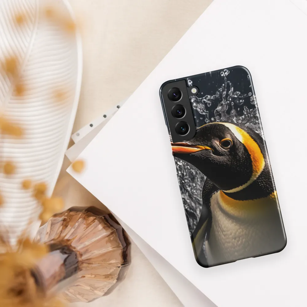 Emerging Majesty: The Penguin in Motion