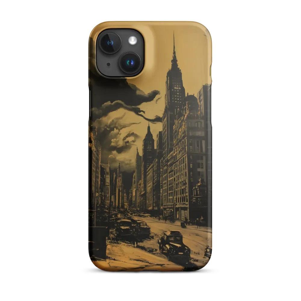 Echoes of a Forgotten Skyline | Phone Case |  15 Plus | Snap Case | Matte