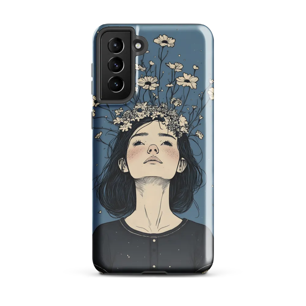 Floral Serenity: A Portrait of Tranquility