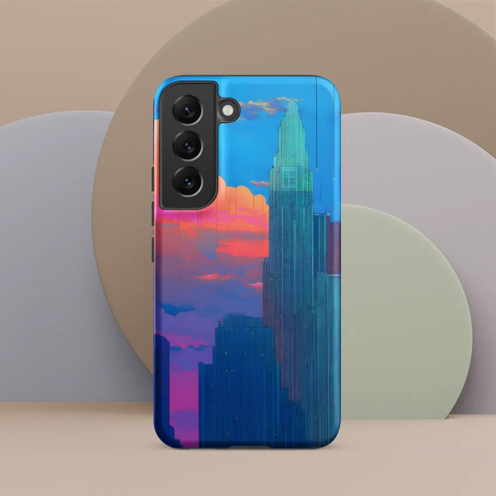 Twilight Reflections: A Digital Cityscape
