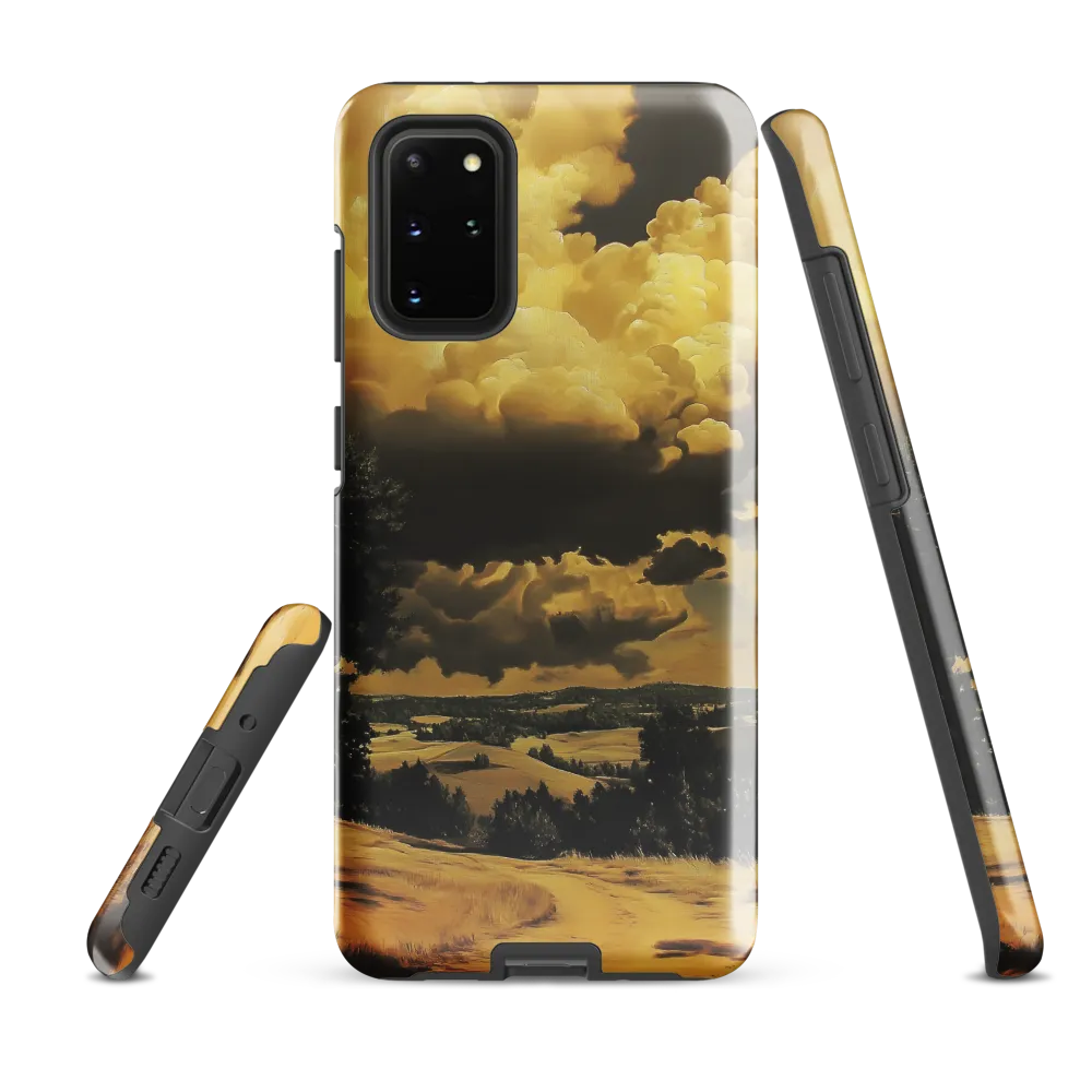 Golden Serenity in the Landscape