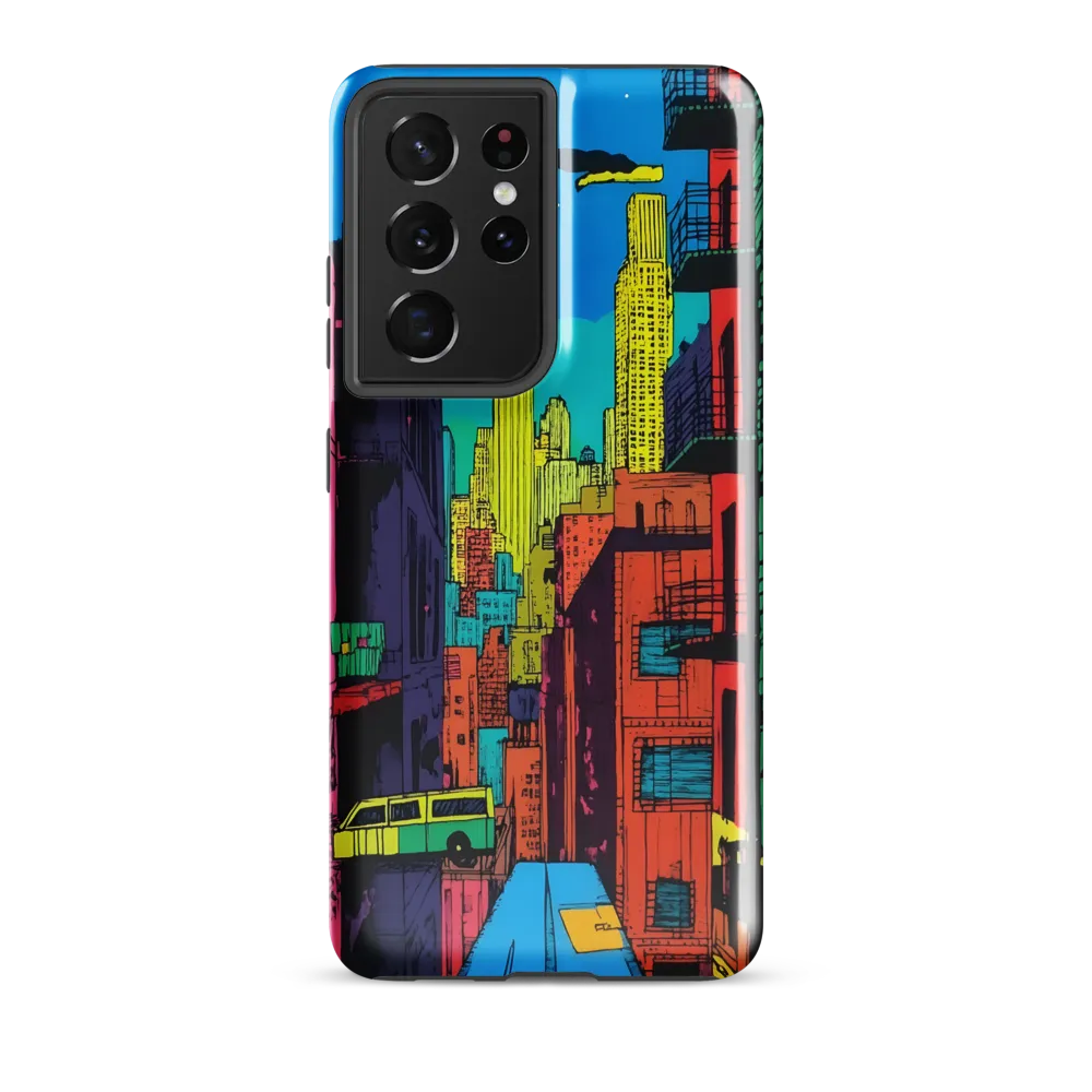 Urban Vibrance: A Pop Art Cityscape