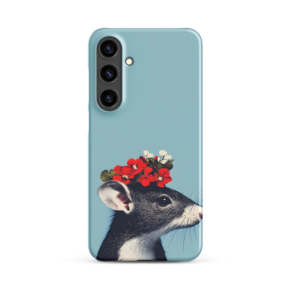 Whimsical Flora: A Mouse's Floral Crown