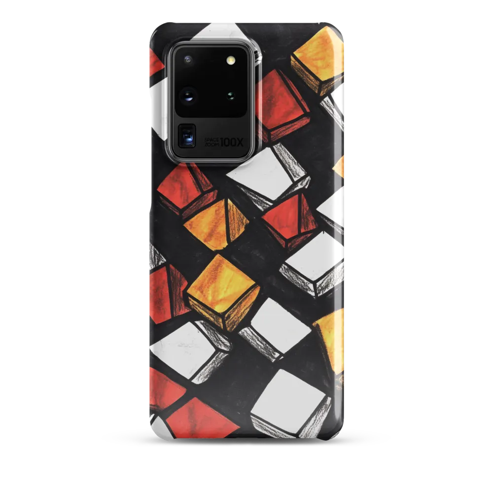 Dynamic Blocks | Phone Case |  S20 Ultra | Snap Case | Glossy