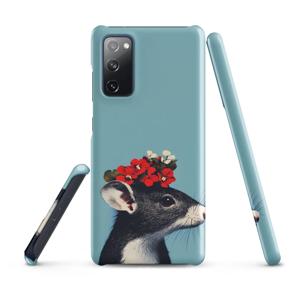 Whimsical Flora: A Mouse's Floral Crown