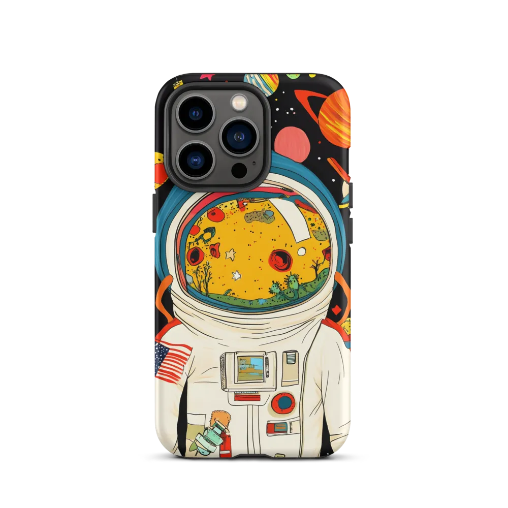 Cosmic Curiosity: Journey Within the Helmet
