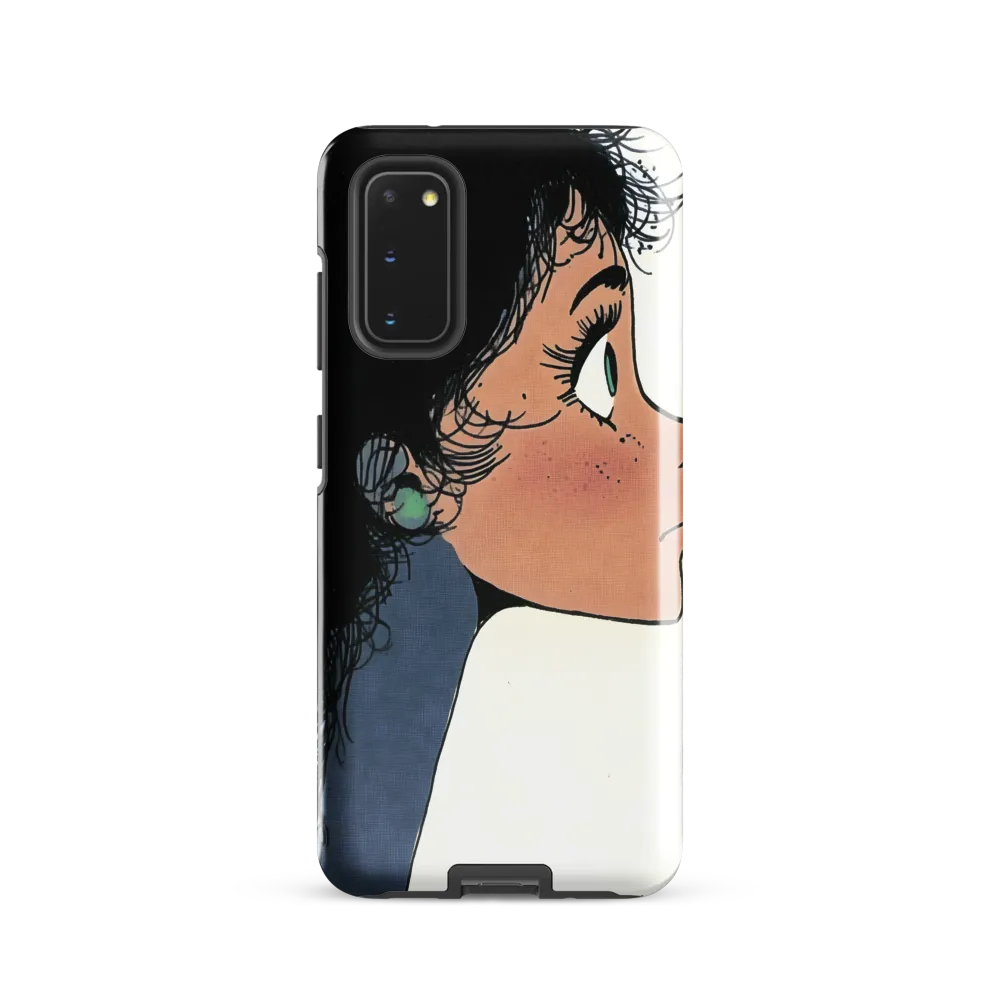 Whispers of Contemplation | Phone Case |  S20 | Tough Case | Glossy