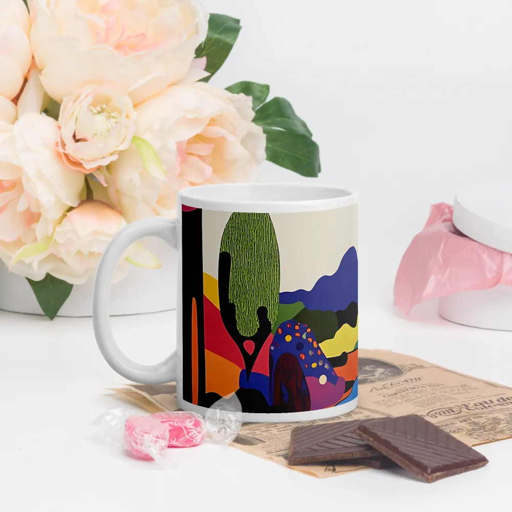 Whimsical Landscape in Color | Mugs | Multiple Sizes & Colors