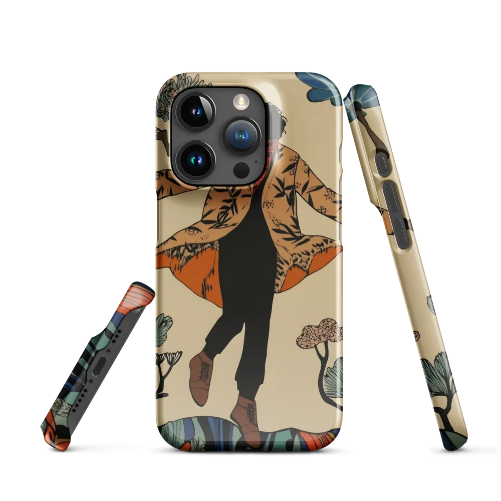 In Full Bloom: Embracing Nature's Whimsy | Phone Case |  15 Pro | Snap Case | Glossy