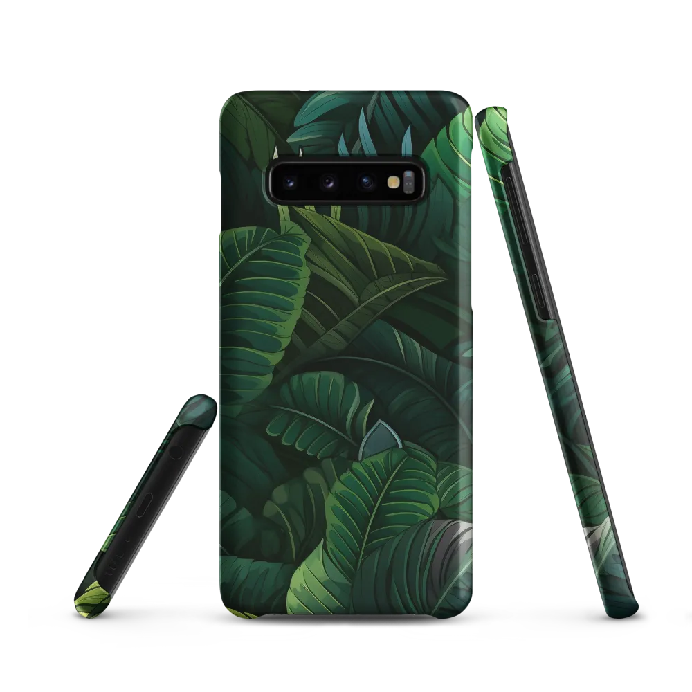 Lush Canopy: A Tropical Foliage Study