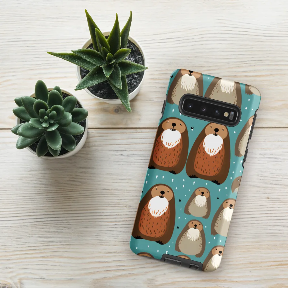 Whimsical Otter Pattern