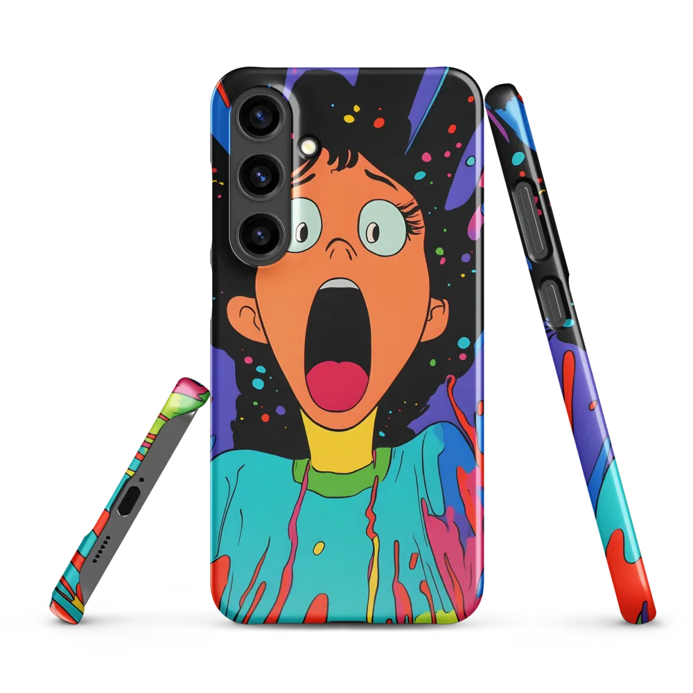 Eruption of Emotion | Phone Case |  S24 Plus | Snap Case | Glossy