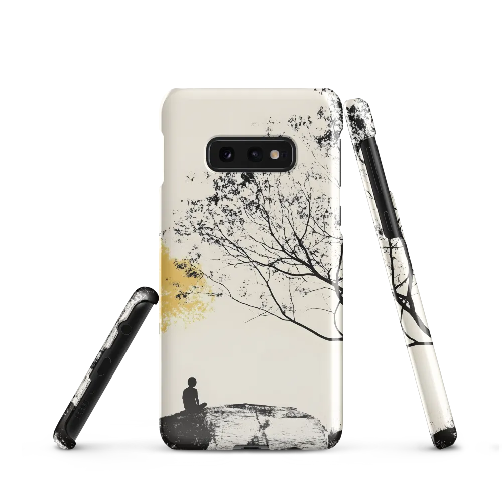 Whispers of Solitude | Phone Case |  S10e | Snap Case | Glossy