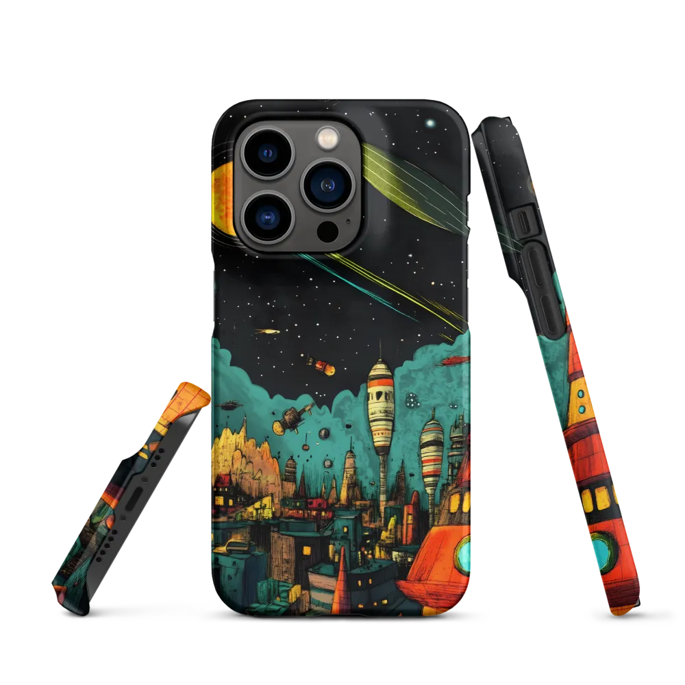 Galactic Cityscape: A Journey Through Imagination