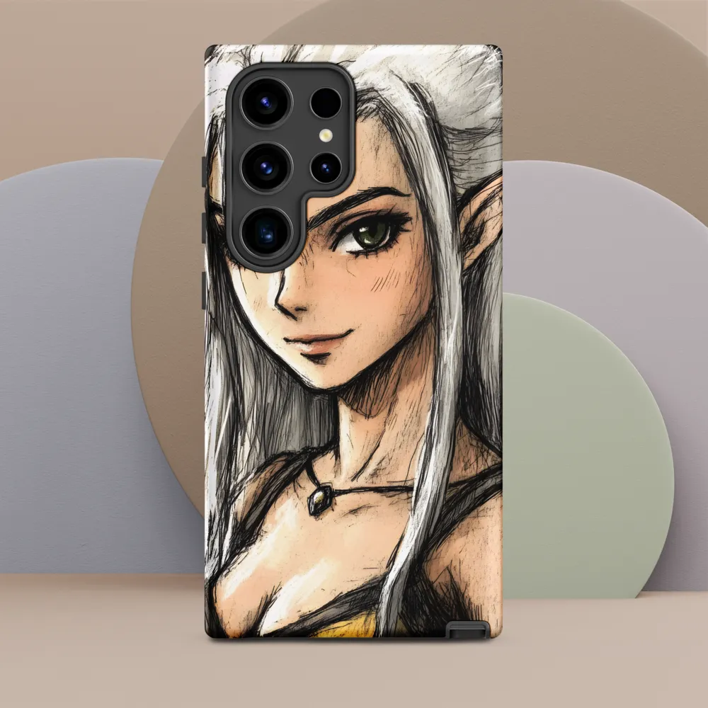 Ethereal Elegance: The Elf's Portrait