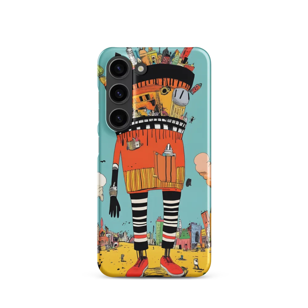 Urban Fantasia: A Whimsical Encounter | Phone Case |  S23 | Snap Case | Matte