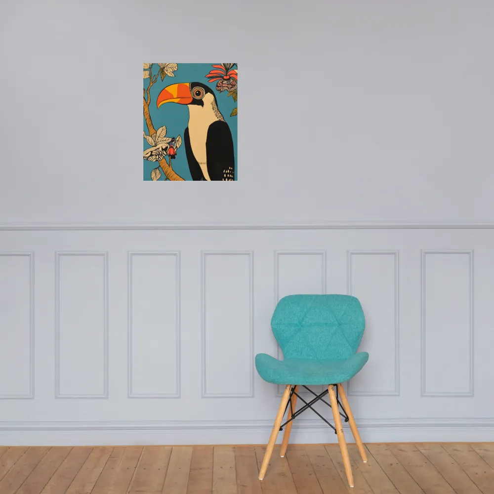 Tropical Majesty: The Toucan at Rest | Poster | 16″×20″