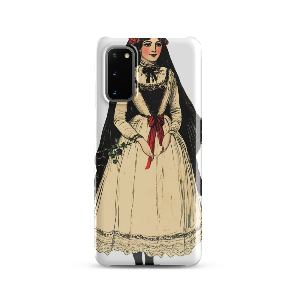 Elegance in Tradition: A Folk Portrait