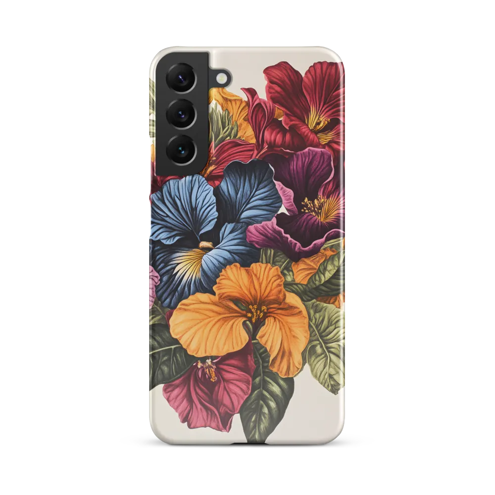 Floral Symphony in Color | Phone Case |  S22 Plus | Snap Case | Glossy