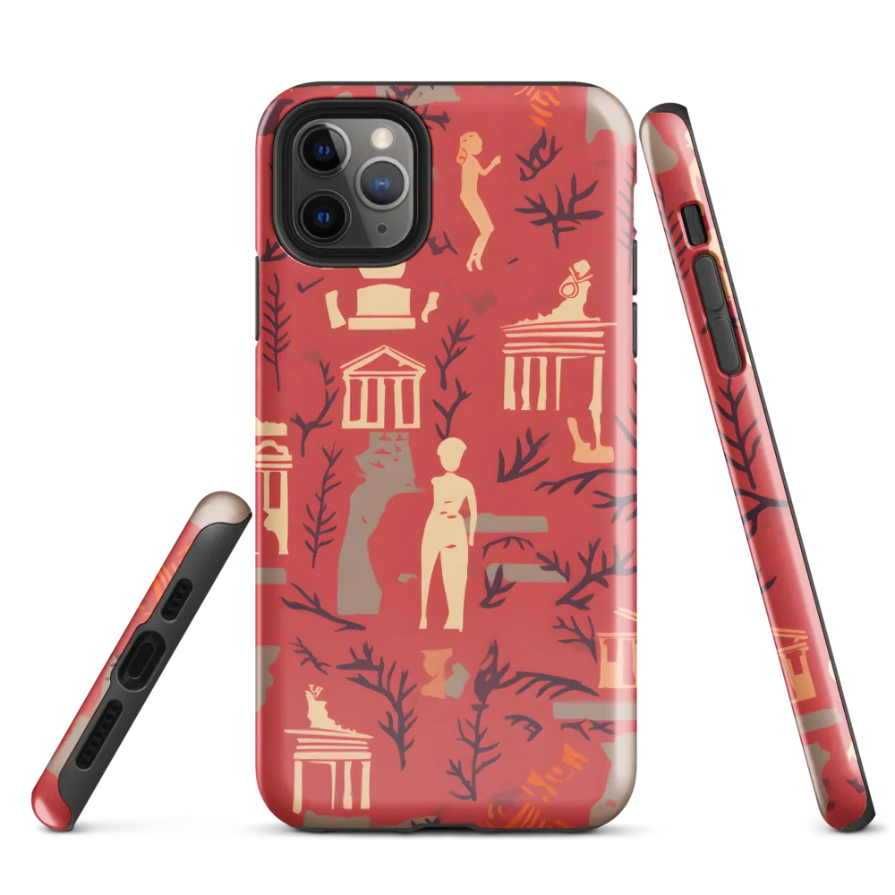 Harmony of Figures and Architecture | Phone Case |  11 Pro Max | Tough Case | Glossy