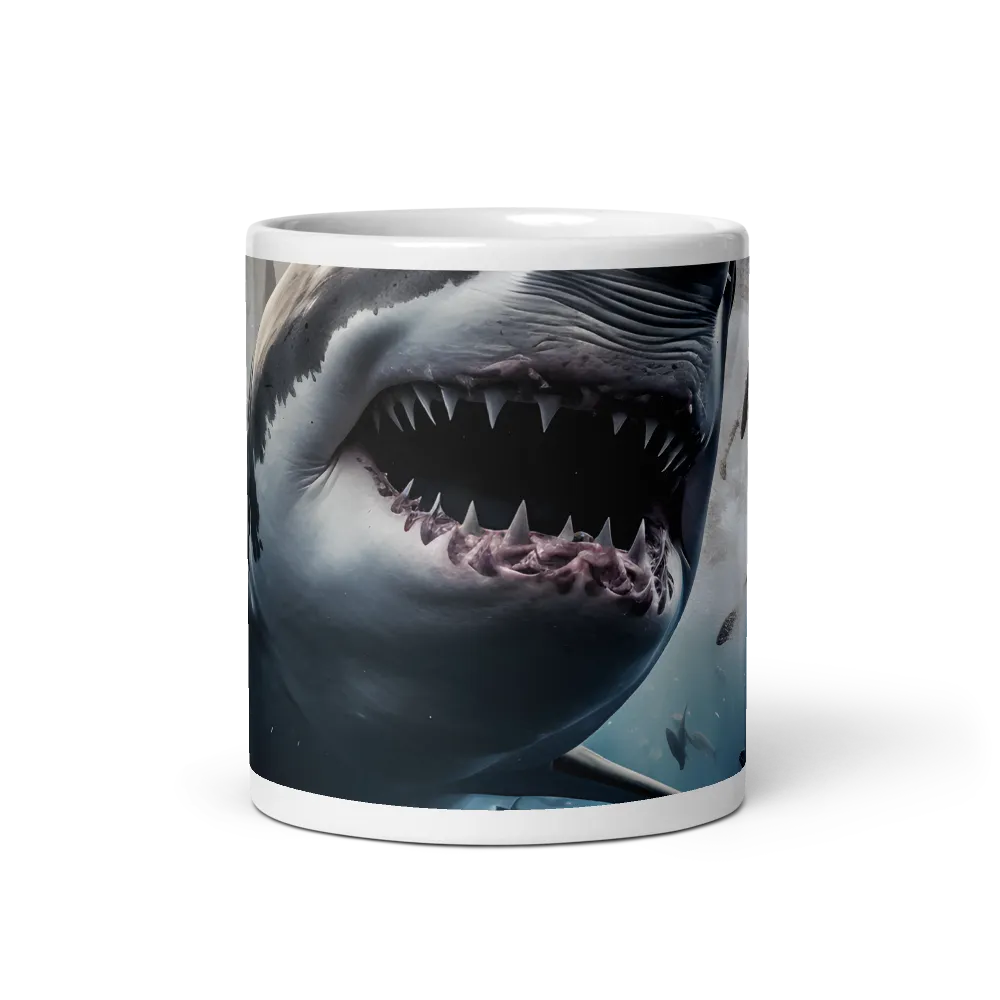 The Apex Predator: An Underwater Encounter | Mugs | Multiple Sizes & Colors