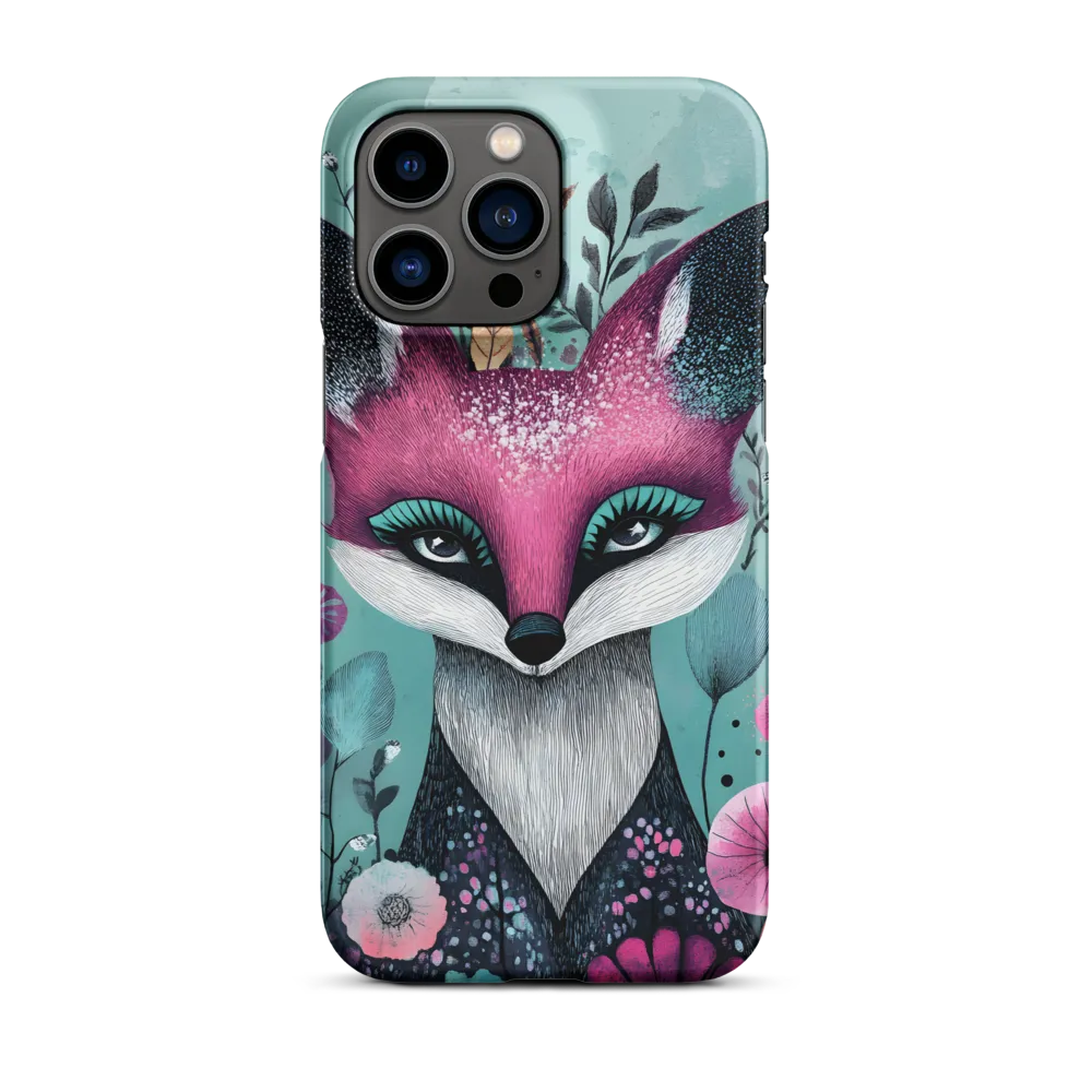 Whimsical Fox Among Blossoms