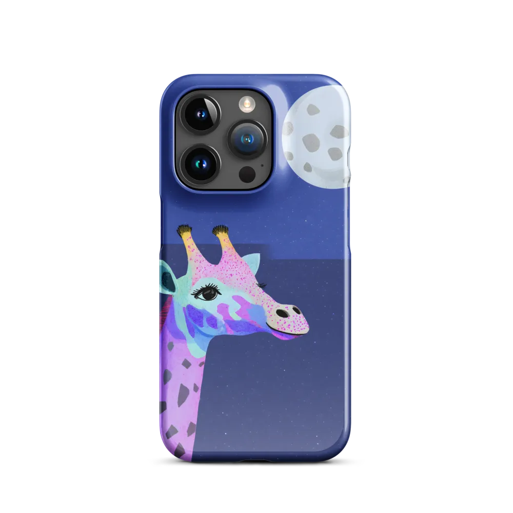 Whimsical Giraffe Under the Stars | Phone Case |  15 Pro | Snap Case | Glossy