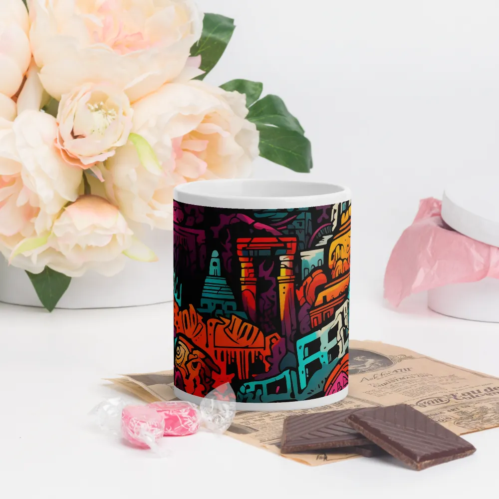 Vibrant Urban Surrealism | Mugs | Multiple Sizes & Colors