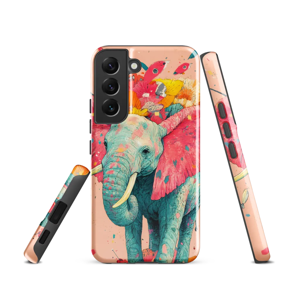 Whimsical Elegance: The Floral Elephant