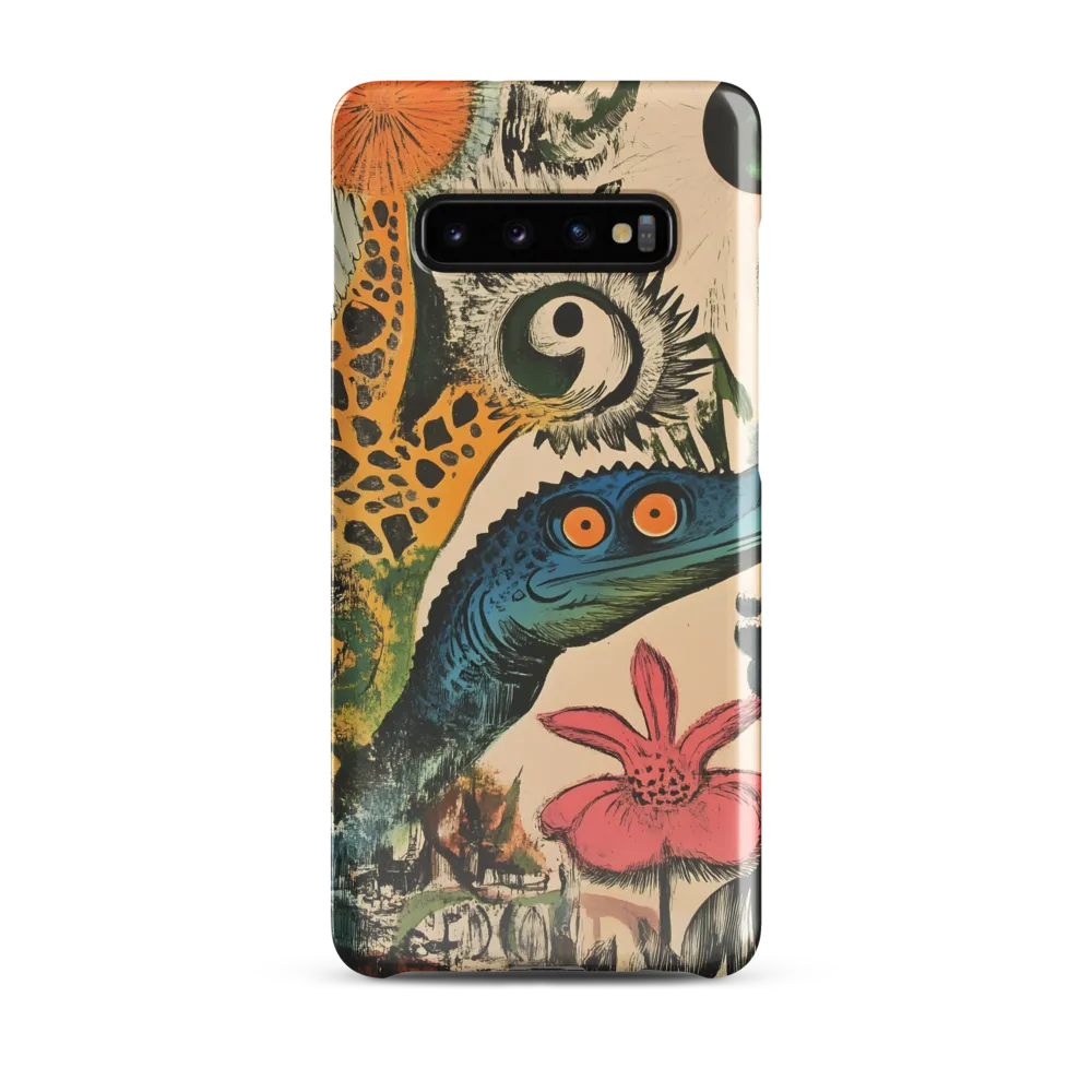 Whimsical Creature Encounter | Phone Case |  S10 Plus | Snap Case | Glossy