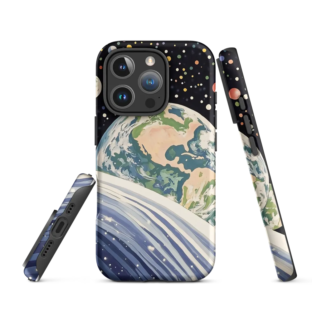 Celestial View: A Surreal Journey Through Space