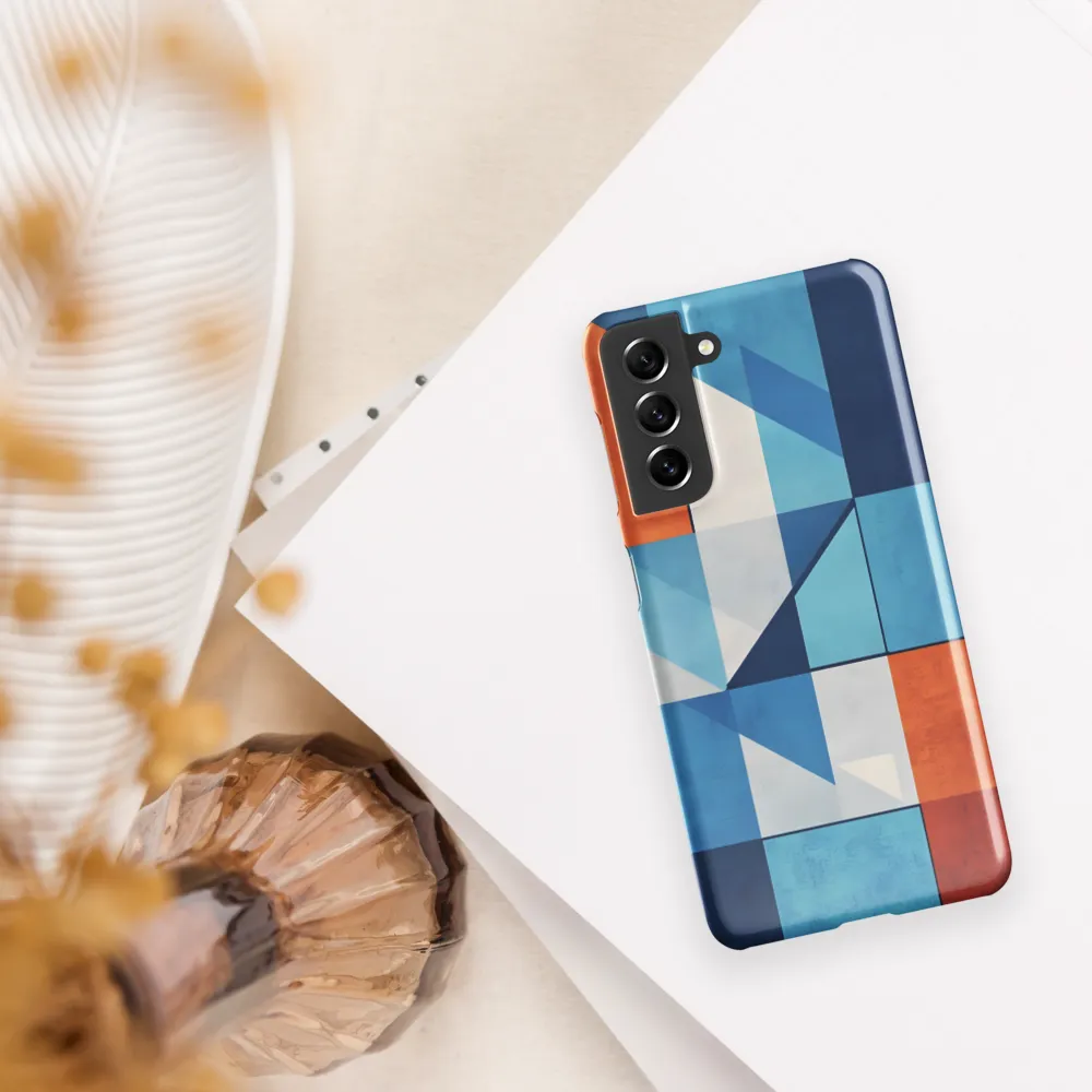 Geometric Harmony in Color | Phone Case |  S21 | Snap Case | Glossy