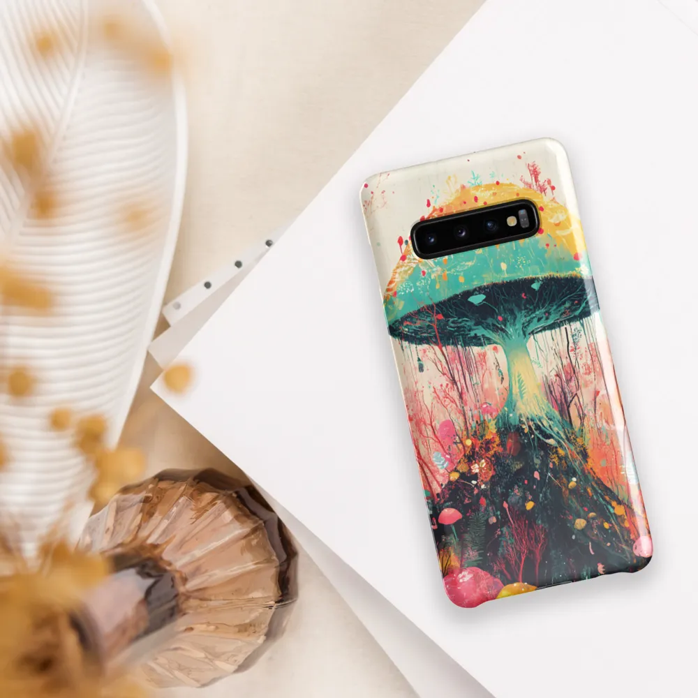 Whimsical Mushroom Forest | Phone Case |  S10 Plus | Snap Case | Glossy