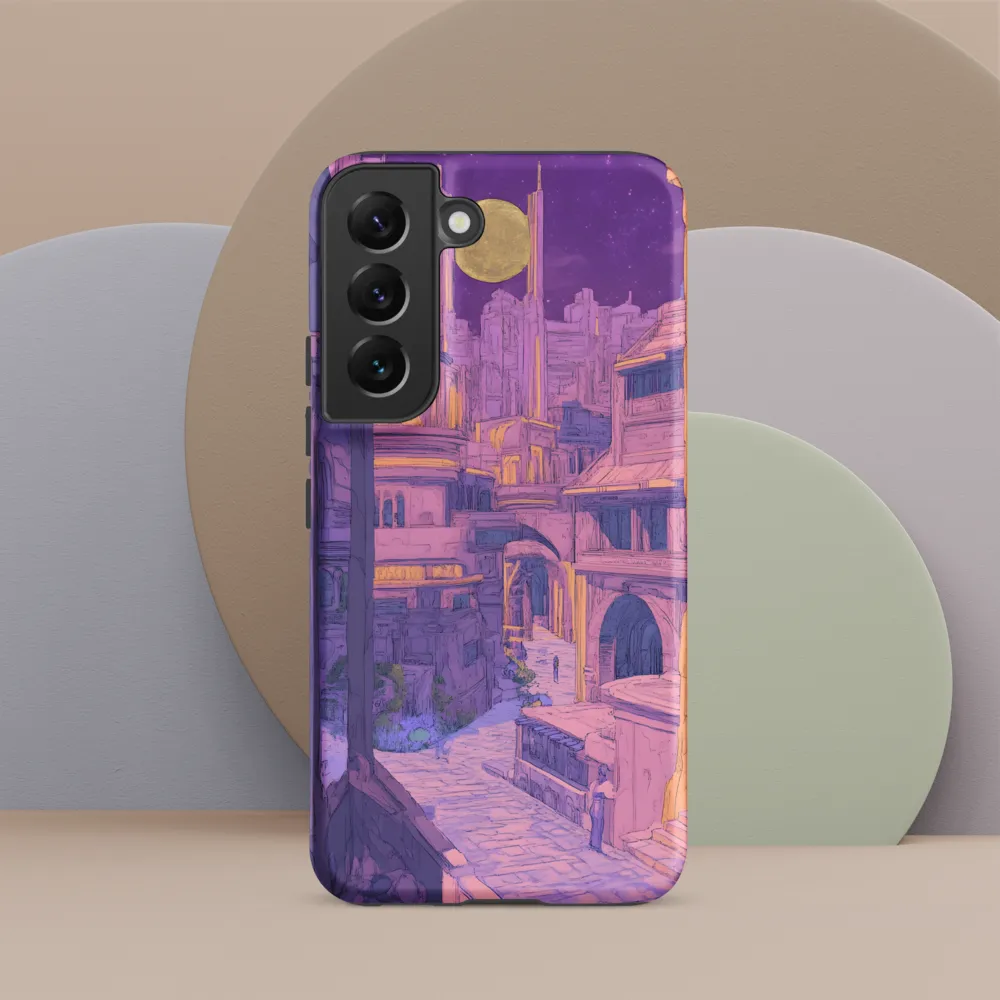 Moonlit Fantasy City