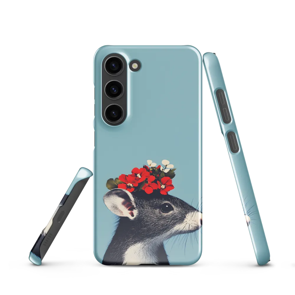 Whimsical Flora: A Mouse's Floral Crown