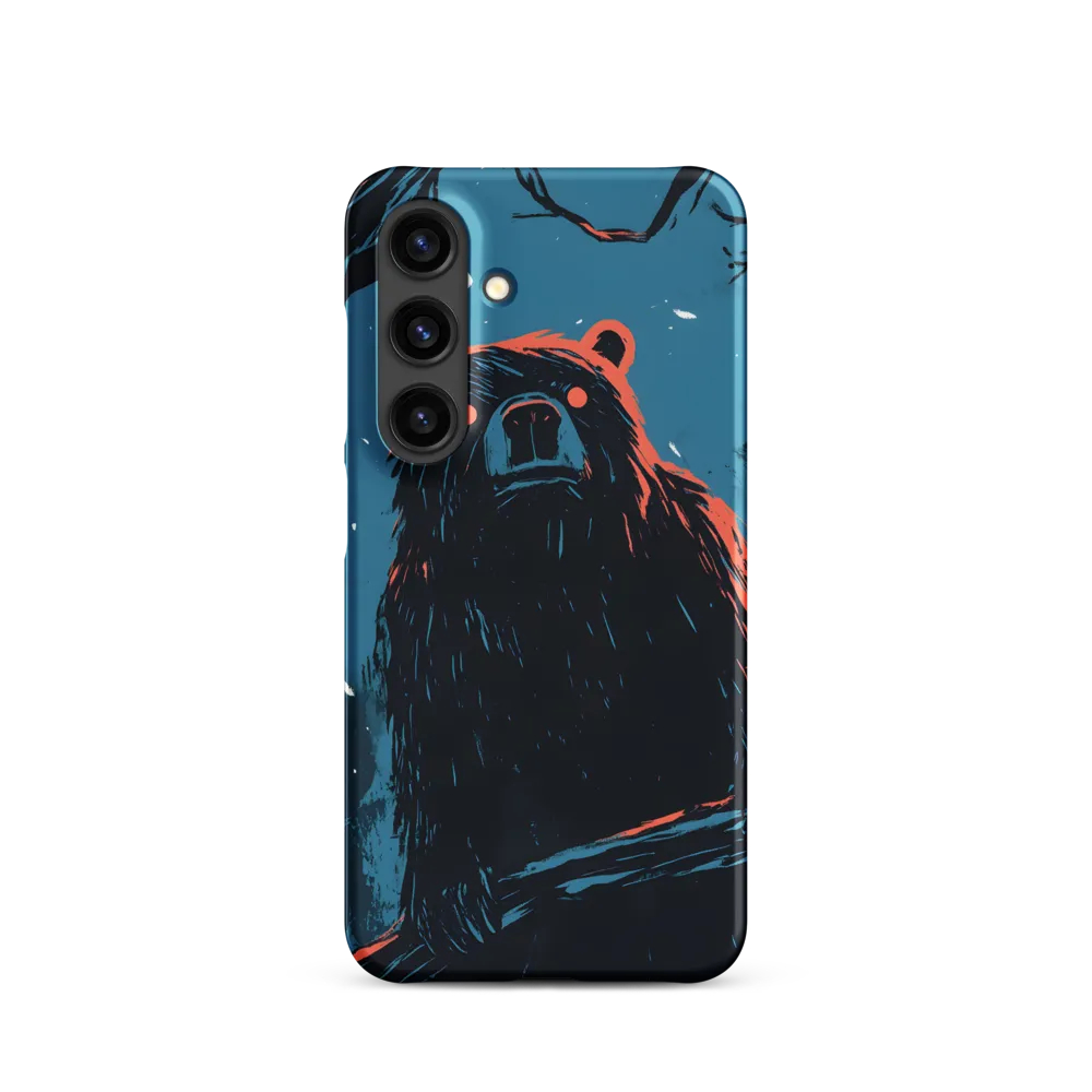 Eerie Majesty: A Bear in the Night